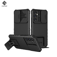 CASE SHOP Samsung A34 5G/A54 5G 支架站立保護殼-黑