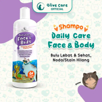 Olive Care Shampo Kucing Daily Care Face & Body - Cerahkan Warna Bulu Terlaris