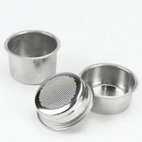 51MM Stainless Steel Filter Basket For Delonghi EC5 EC7 EC9 Coffee Machine Portafilter Basket 1 2 Cups Coffeeware