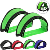2pcs Fixie Bmx Fixed Gear Bike Bicycle Adhesive Straps Pedal Toe Clip Strap Belt Cn Suitable For Fixed Gear Outdoor Cycling
