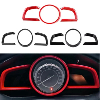 Car Dashboard Interior Instrument Frame Cover Decorative Trim For Mazda 3 Axela 2014 2015 2016 2017 2018 2019