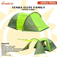SKY - Tenda Tendaki Borneo 4 | Moluccas 4 | Tenda Compass 4P Kapasitas 4 orangTendaki Borneo 4 Doubl