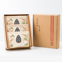 【真老麻油】極細黑芝麻粉大禮盒組-F(純黑芝麻粉170g x 3)