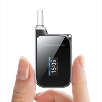 alcohol breath tester keychain alcohol tester Breathalyzer alcohol sensor electrochimical fuel cell Mr. black H2