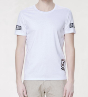 FINDSENSE MD 韓國 男 街頭 時尚 潮 絲光棉 動物圖案  短袖T恤 特色T恤 圖案T