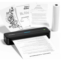 PHOMEMO M832 PORTABLE WIRELESS THERMAL PRINTER BLACK (V000) 