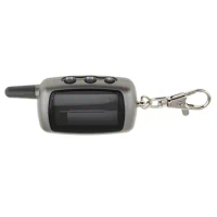 2-Way Keyless Car Alarm System Remote Controller Case for A9/A6 LCD
