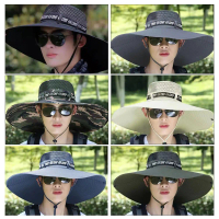 Summer Large Brim Fishing Hat UV Protection Fisherman's Hat Outdoor Cool Hat B6R6