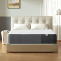 Crystli Queen Size Mattress, 10 inch Memory Foam Mattress Breathable Foam Bed Mattress with CertiPUR-US Certified Foam for Sleep