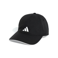 【adidas 愛迪達】BBALL Cap CLIMA 黑色 遮陽帽 運動帽 帽子 棒球帽 JN6096