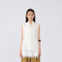 3Mongkis - Noelle Vest L White