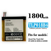 High Quality Replacement Battery For Alcatel One Touch Idol TLp018B4 6030D New Lithium 1800mAh Batteries + Tools
