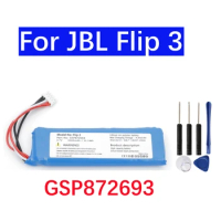 GSP872693 P763098 03 Original Rechargeable Battery For JBL Flip 3 Flip3 Wireless Bluetooth Speaker Bateria + Tools