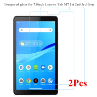 2Pcs/Pack Screen Protector for 7'' Lenovo Tab M7 2019 2Gen 2021 3Gen Model TB-7305x/f/i TB-7306x/f/i HD Tablet Tempered Glass