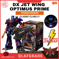 Blokees DX Jet Wing Optimus Prime TRANSFORMERS Classic Class 21 - model kit action figure mainan rob