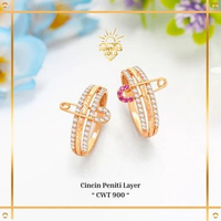 CINCIN EMAS PENITI 3 LAYER EMAS KADAR 8K KODE CWK 900 SUNNIES GALLERY 8K