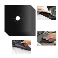 2/4/6PCS Reusable Gas Cover Stove Burner Mat Pad Gas Stove Protectors Cooker Cover Anti-fouling Oil Pad Kitchen Tools