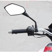 Motorcycle Mirror 10mm Side Rear View Mirrors For honda hornet headlight cb 250 two fifty cb190r cb500x cbr 250r Accessories