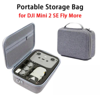 Storage Box for DJI Mavic Mini 2 SE Bag Travel Handbag Shoulder Bag Carrying Case for DJI Mini 2 SE/Mini 4K Drone Case Accessory