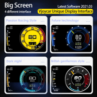 Explosive Models Hot SaleA600 OBD2 Meter Gauge Meter Car GPS Alarm Speed Head-Up LCD display Water t