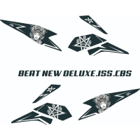 STICKER STRIPING SETIKER BEAT 2019 VARIASI BEAT DELUXE BEAT BARU 2020-2023 VARIASI LIS STRIPING BEAT
