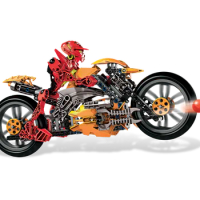 DIY Mech Hero Biochemical Joint Mobility Warrior Factory Building Block Furno Bike Toys for Children Gifts