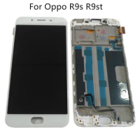 5.0"LCD For Oppo R9s R9st LCD Screen Display +Touch Panel Digitizer Assembly With Frame Replacement Repair Parts