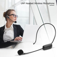 Tour Guide Teaching UHF Wireless Capacitive Microphone System with Low Power Tip