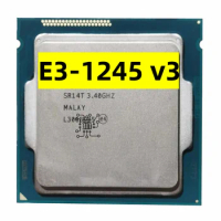 Xeon E3-1245 v3 E3 1245v3 E3 1245 v3 3.4 GHz Quad-Core Eight-Thread CPU Processor 8M 84W LGA 1150