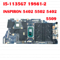 19861-1 Mainboard Motherboard With i5-1135G7 For DELL Inspiron 5502 5402 5409 5509 Laptop CN-GJ2DD