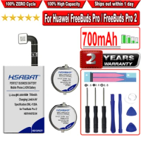HSABAT 100mAh~700mAh HB781937ECW Battery for Huawei FreeBuds Pro / Pro2 Pro 2 / Earphone Charging Case