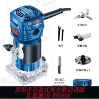 {台灣公司貨 可打統編}博世修邊機GKF550木工修邊機木材倒角開槽機雕刻機小羅機專業電動