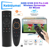 G20S G10 G10S PRO Air Mouse Voice Remote Control 2.4G Wireless Gyroscope IR Learning Universal For H96 X88 X96 Android TV Box PC