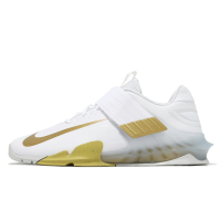 Nike 訓練鞋 Savaleos 男鞋 白 金 魔鬼氈 穩定 支撐 舉重 運動鞋 CV5708-101