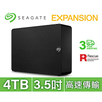 SEAGATE 希捷 新黑鑽Expansion Desktop 4TB 3.5吋外接硬碟(STKP4000400)