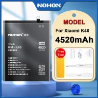 NOHON 4520mAh BM4Y Battery For Xiaomi Poco F3 Redmi K40 Pro K40Pro Batteries Free Tools