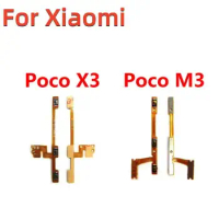 For Xiaomi Poco X3 NFC X3pro / Poco M3 Power Button On Off Volume Switch Connector Flex Cable