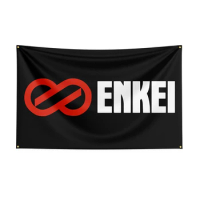 3x5 Enkei Flag Polyester Printed Car Parts Banner For Decor-Flag Decoration Banner Flag Banner Flags