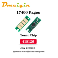 for Ricoh Savin IM430F/P502 17.4K Pages Toner Chip +70 K Pages Drum Chip USA Version