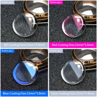 32 * 5.0mm Suitable for Seiko Bubble Mirror SKX007 011 Watch Mirror Water Ghost Blue Light Mineral Glass Mirror Surface Mask Acc