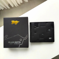 Dompet pria Kulit asli Braun Buffel Super quality Import