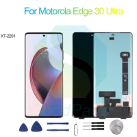 For Motorola Edge 30 Ultra LCD Display Screen 6.7" XT-2201 For Moto Edge 30 Ultra Touch Digitizer Assembly Replacement