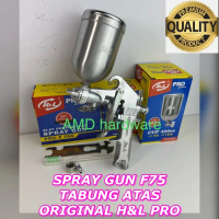 TEKIRO JAPAN SPRAY GUN F75 G TABUNG ATAS SPET SEMPROTAN CAT KOMPRESOR - MEREK H&L