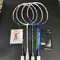 RAKET BADMINTON FELET BAGGARIA A5 ORIGINAL RAKET Pasang Senar Felet Purple