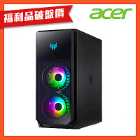 (福利品)Acer PO5-640 獨顯電競桌上型電腦(i7-12700/32G/2T+1TB SSD/RTX3070/W11)