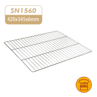 【SANNENG 三能】不銹鋼平網盤 電解 42x34.5x6cm(SN1560)