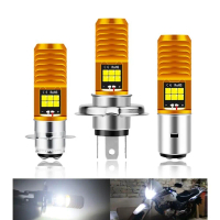 Đèn Pha Xe Máy, 1 Chiếc, T19, P15D, H4, H6M, BA20D, Siêu Sáng, Đèn LED 3030, Thích Hợp Cho Xe Máy Và