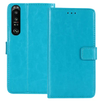 TienJueShi Business TPU Silicone Flip Protect Leather Cover Wallet Case For Sony Xperia 5 III Ace II SO-41B Pouch Shell Etui