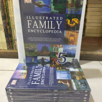 Buku Illustrated Family Encyclopedia Jilid 1-10 Lengkap