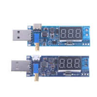 โมดูลแหล่งจ่ายไฟ USB แบบเพิ่ม/ลดแรงดัน (Boost Converter) DC-DC จาก 5V เป็น DC 1.2V–24V โดยสามารถปรับ